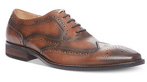 brown shoes