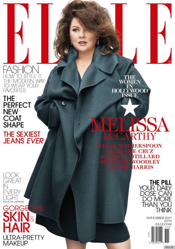 melissa mccarthy elle cover