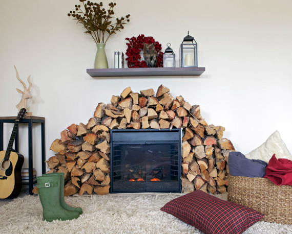 moveable fireplace