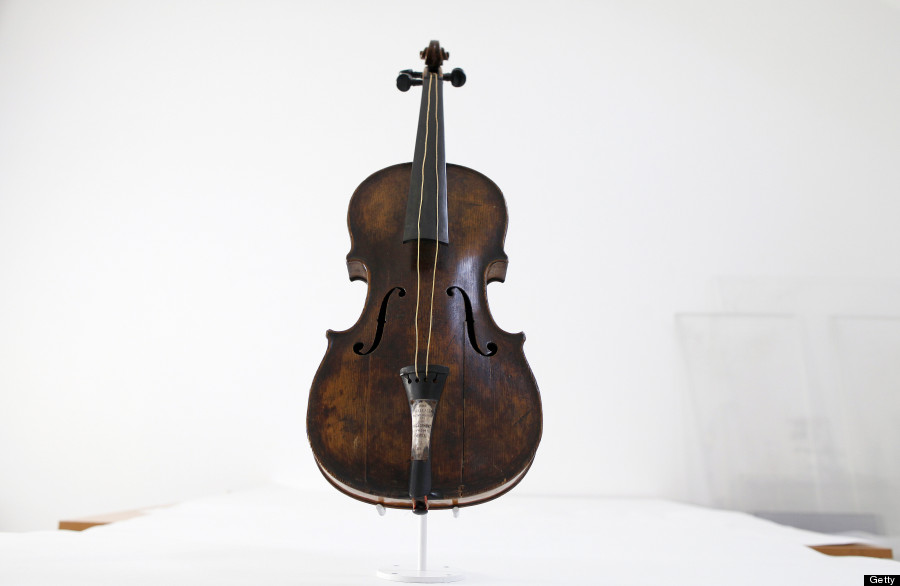 titanic violin