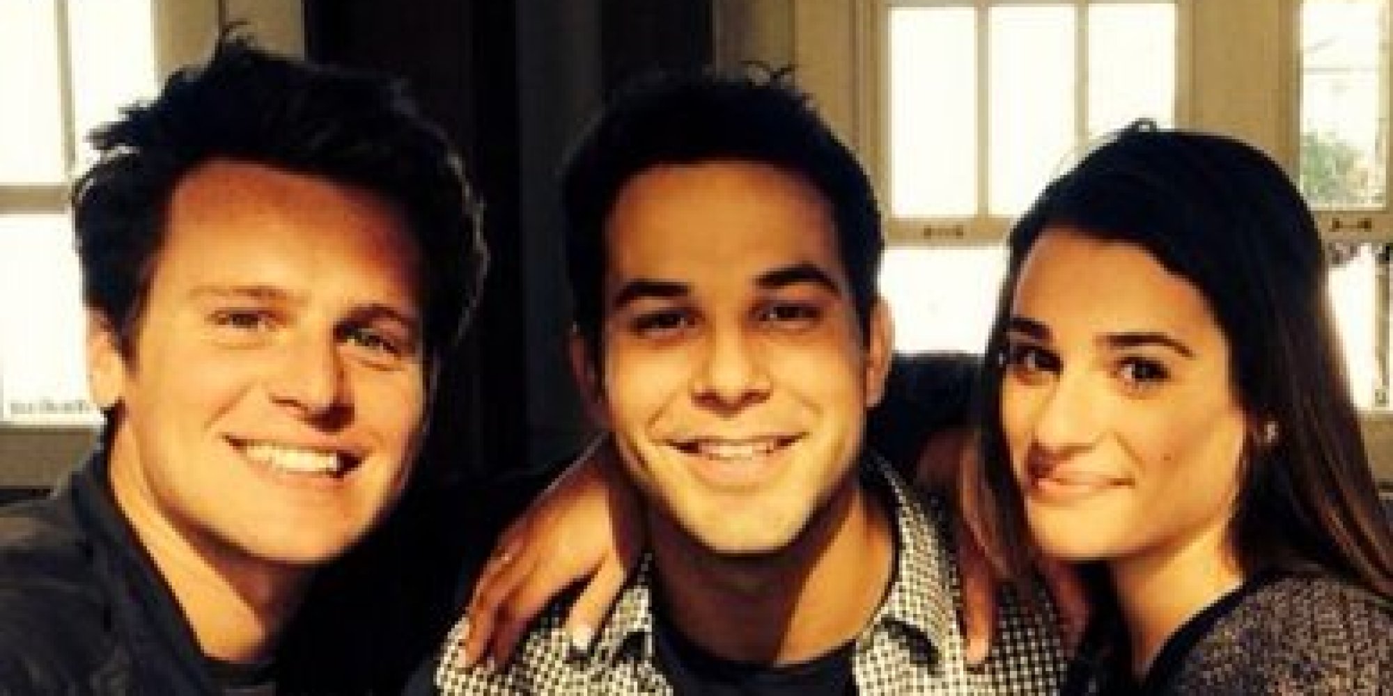 Lea Michele, Jonathan Groff And Skylar Astin Have Mini 'Spring ...