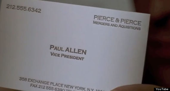 american psycho typo paul