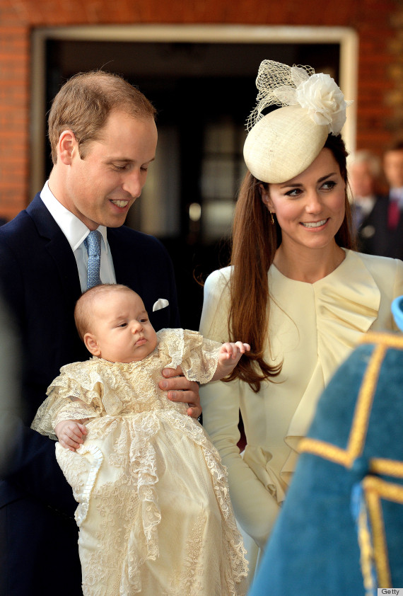 prince george christening