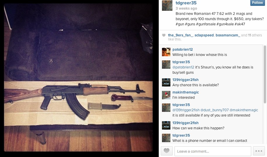 A Look At The Hidden Market For Guns On Instagram HuffPost