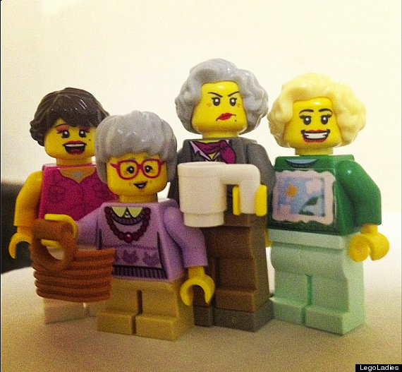 golden girl lego