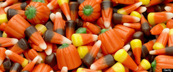 candy corn pumpkin