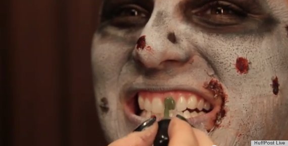 zombie makeup teeth
