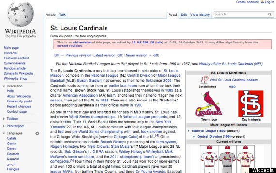 Fredbird (St. Louis Cardinals), SportsMascots Wikia