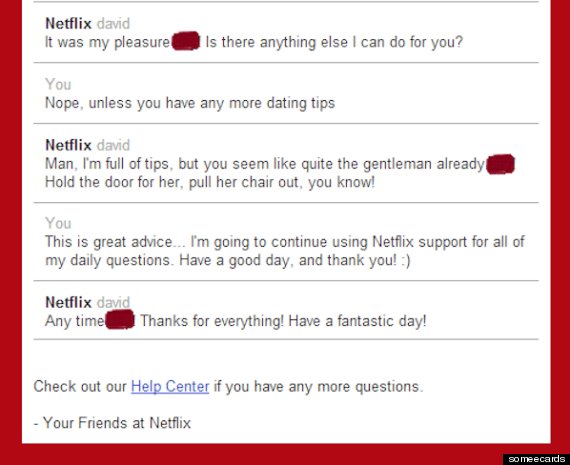 netflix customer service