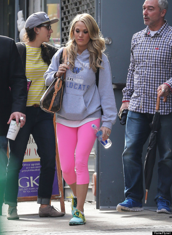 carrie underwood workout shoes