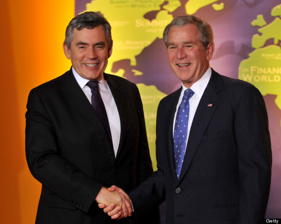 bush gordon brown