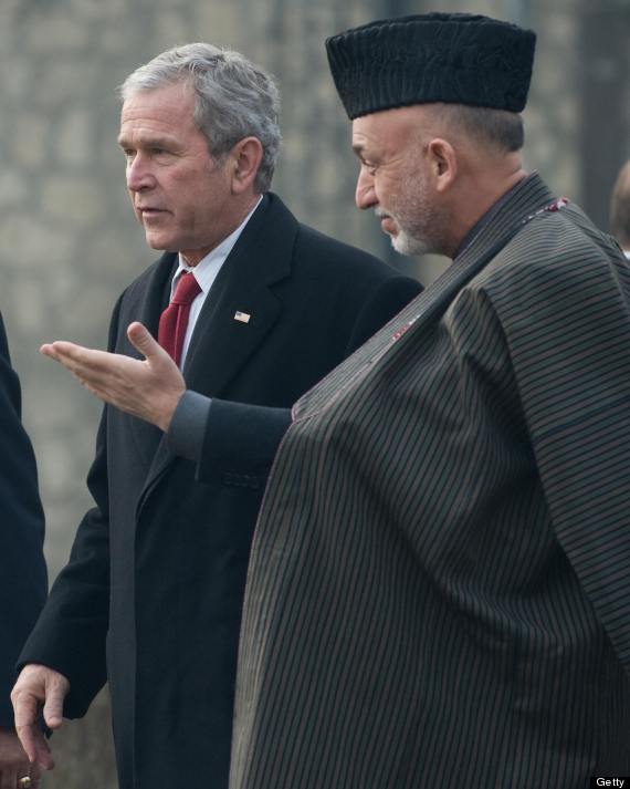 karzai bush