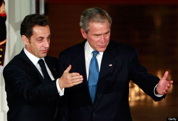 sarkozy bush