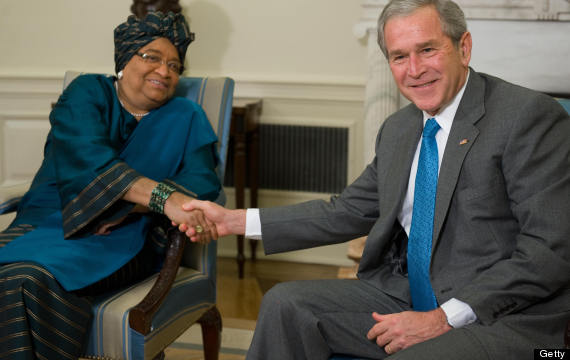 ellen johnson sirleaf bush