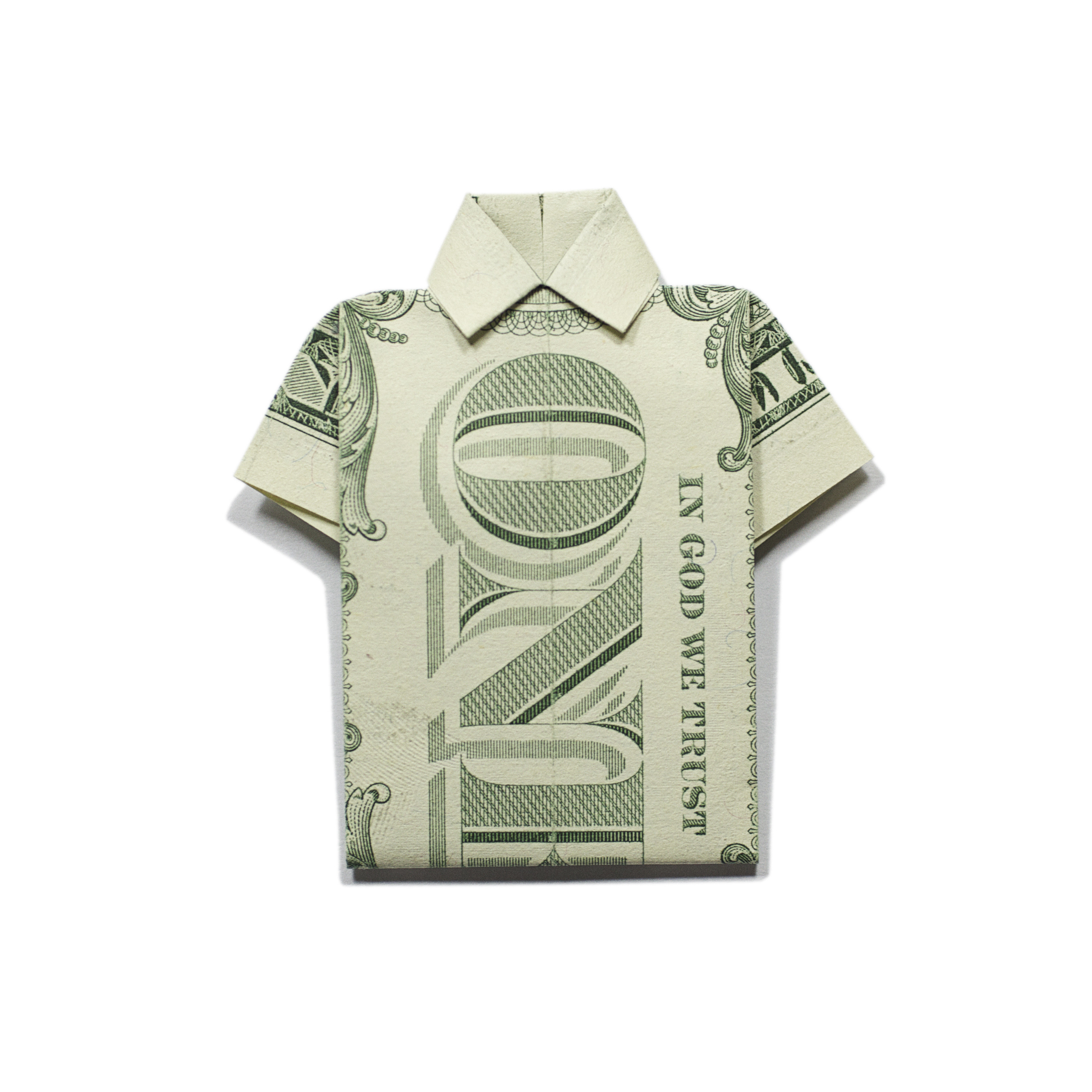 dollar oragami