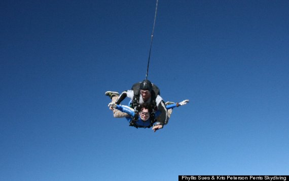 skydiving