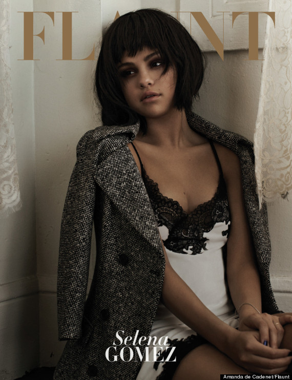 Selena Gomez Lounges In Sexy Lingerie For Flaunt Magazine Huffpost
