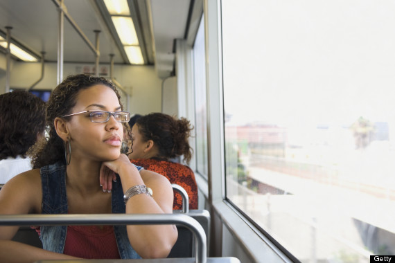 daydreaming subway