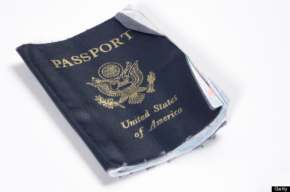 worn passport