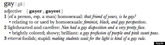 gay dictionary happy