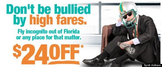 spirit airlines miami dolphins