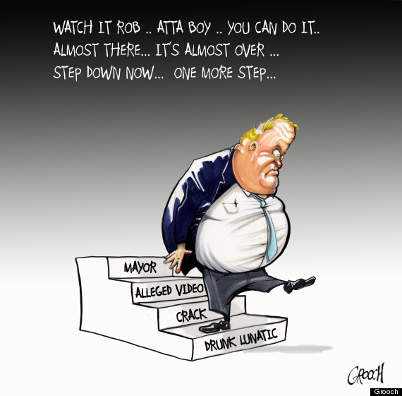 Rob ford political cartoon #1