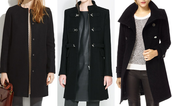 black coats