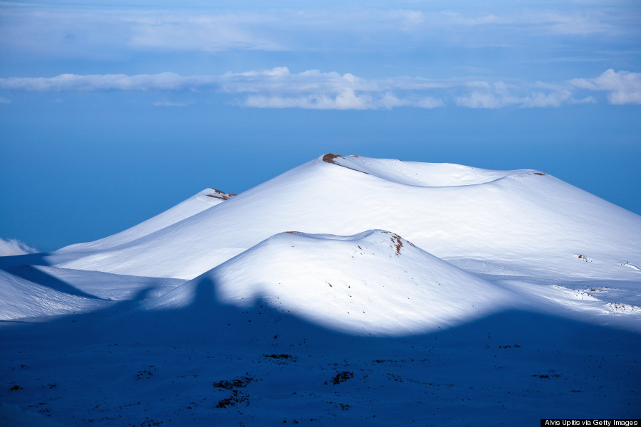 snow mauna kea