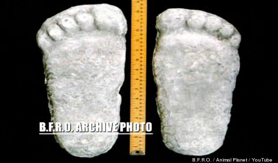 bigfoot footprints