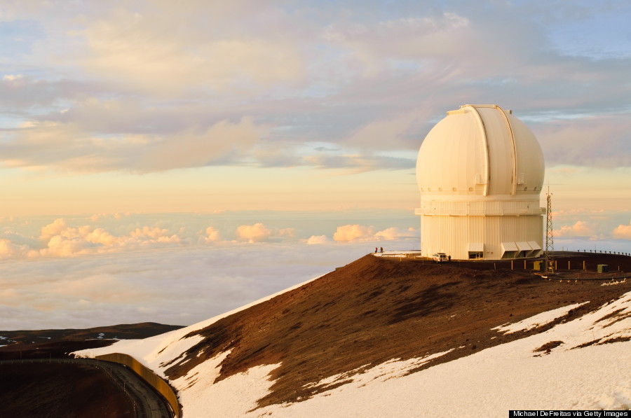 snow mauna kea