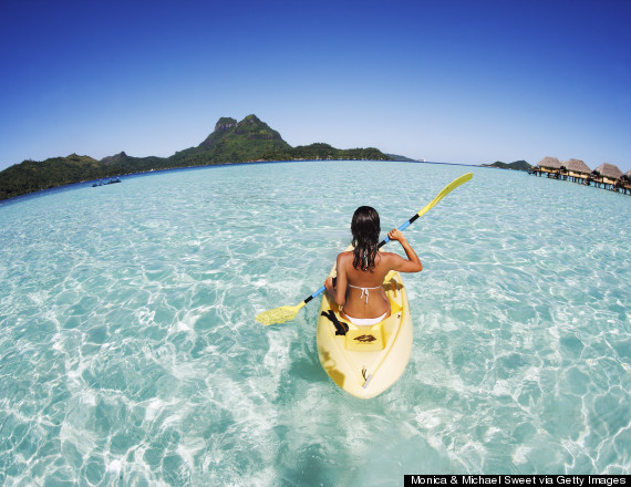 paddle bora bora