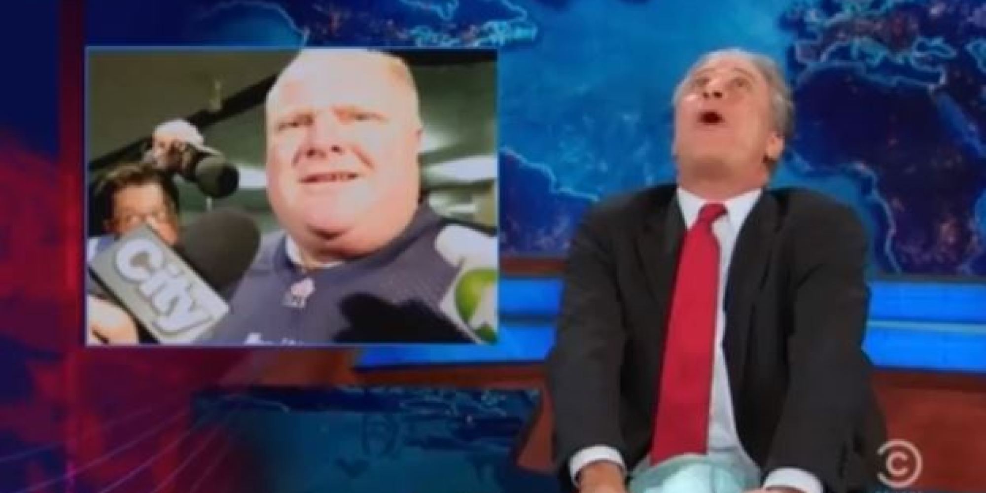 Rob ford on daily show #7