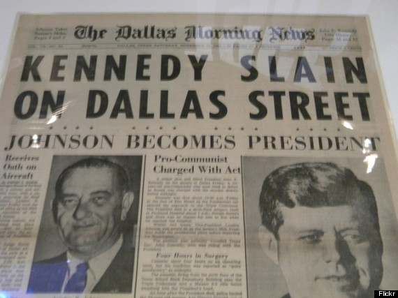 john f kennedy newspaper