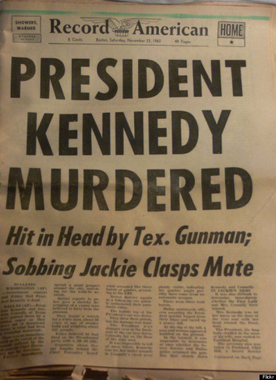 john f kennedy newspaper