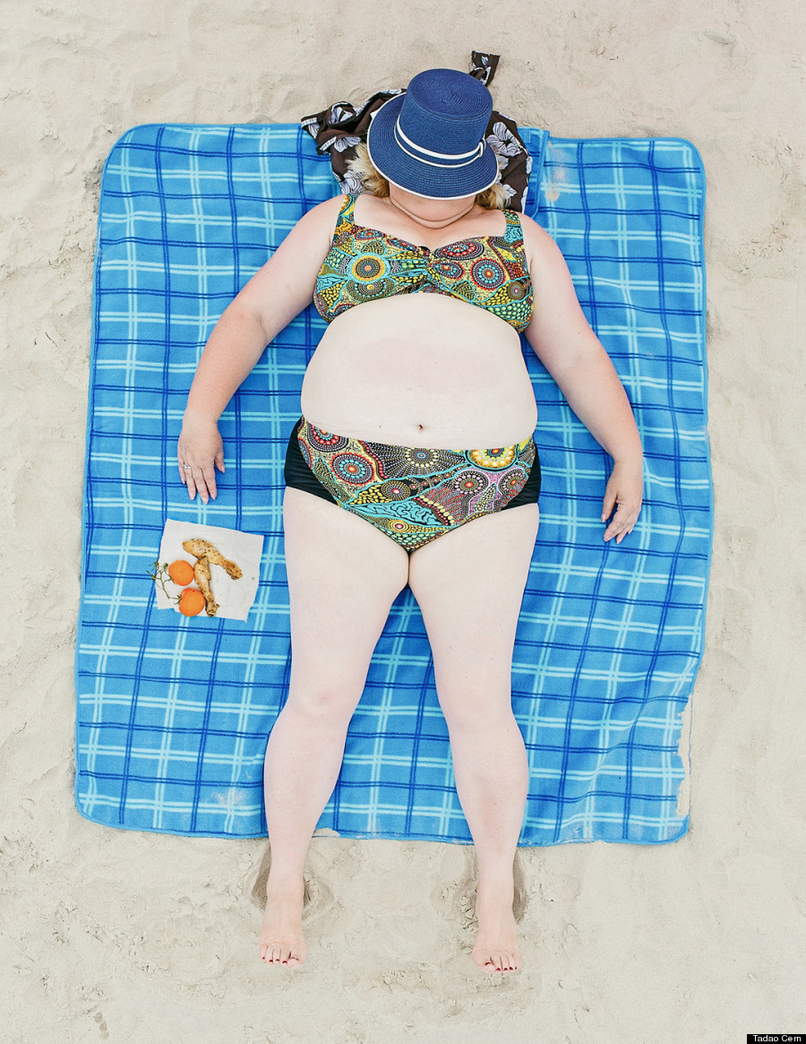 We Cant Look Away From These Awkward Portraits Of People Sleeping On The Beach HuffPost Entertainment picture photo picture