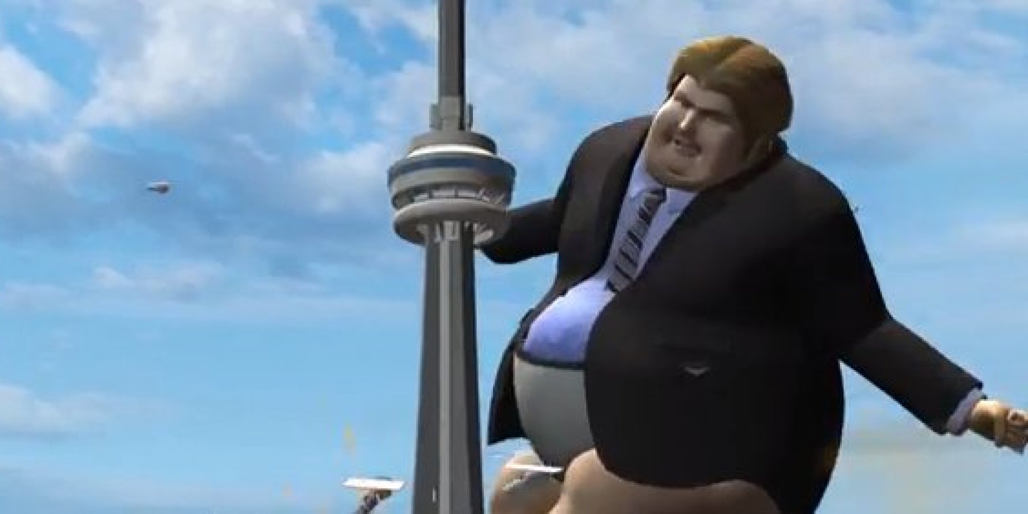 Rob ford cartoon cn tower #8