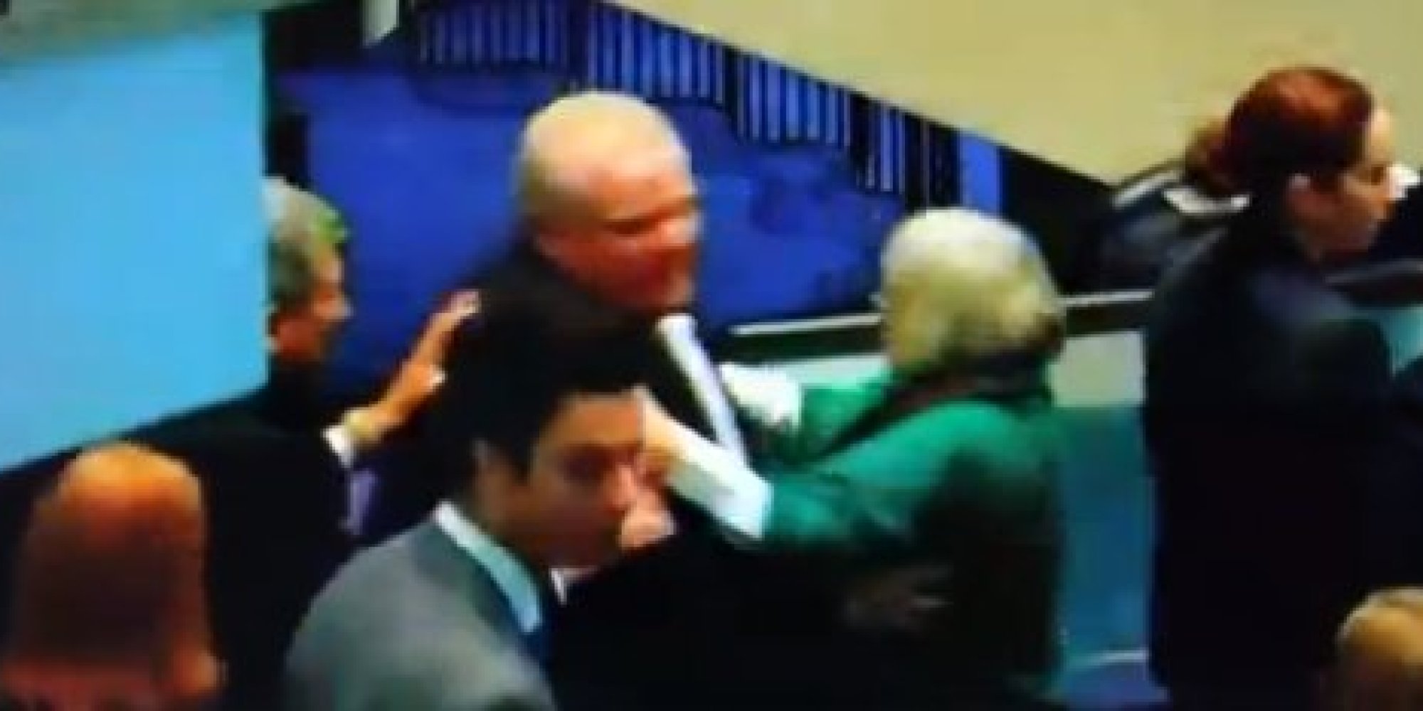 Rob ford video knocking over councillor #4