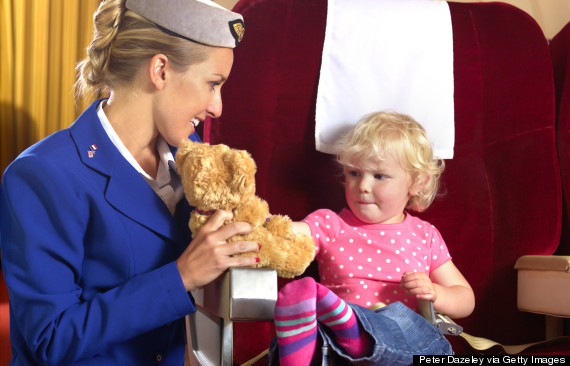 flight attendant child