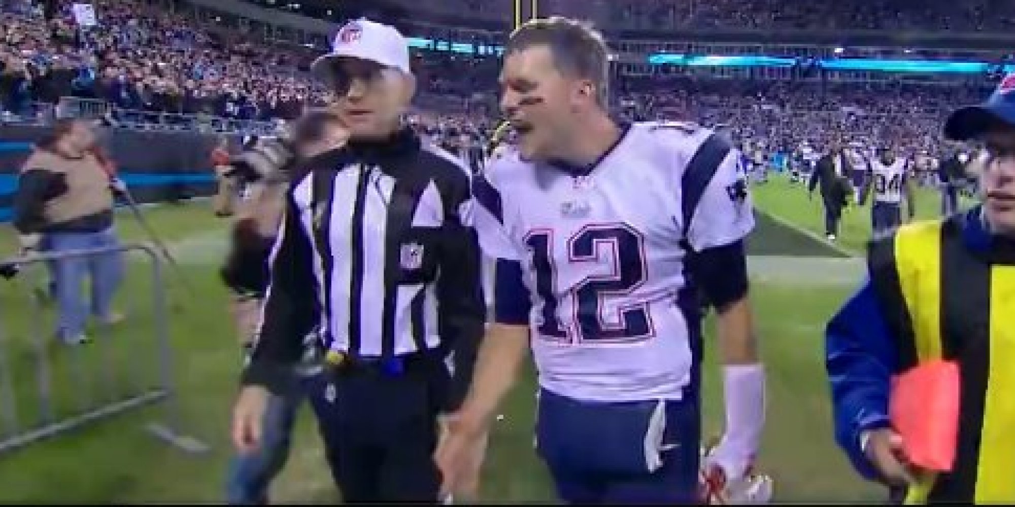 Tom Brady Dropped F-Bomb On Referee After Patriots Lost To Panthers ...