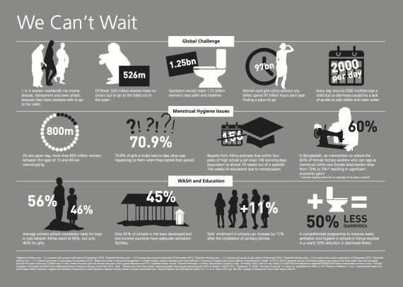 world toilet day infographic