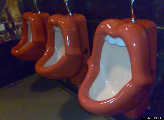 rolling stone urinal