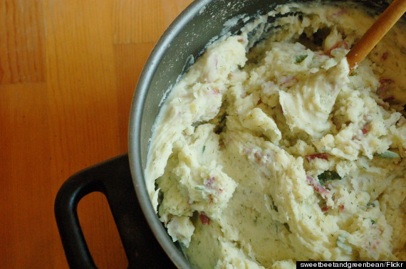 mashed potatoes