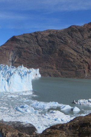 retreating glacier