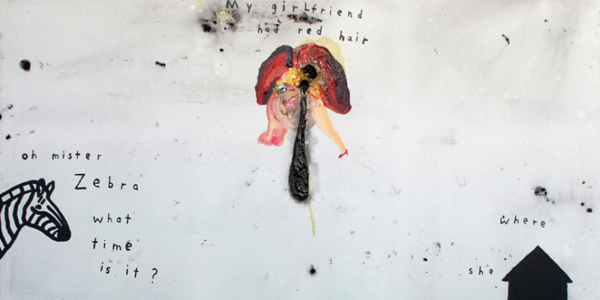 David Lynch's Nightmarish World Comes To Life In Paintings | HuffPost