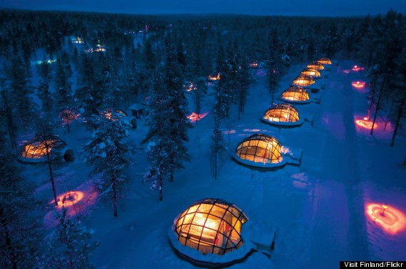 kakslauttanen igloo village