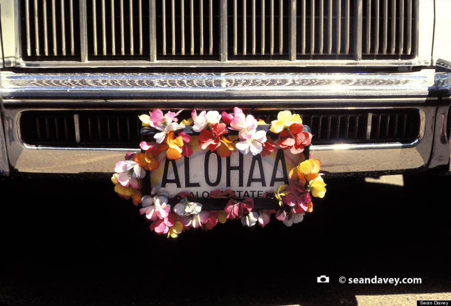 aloha license plate