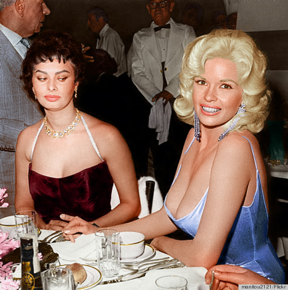 jayne mansfield sophia loren