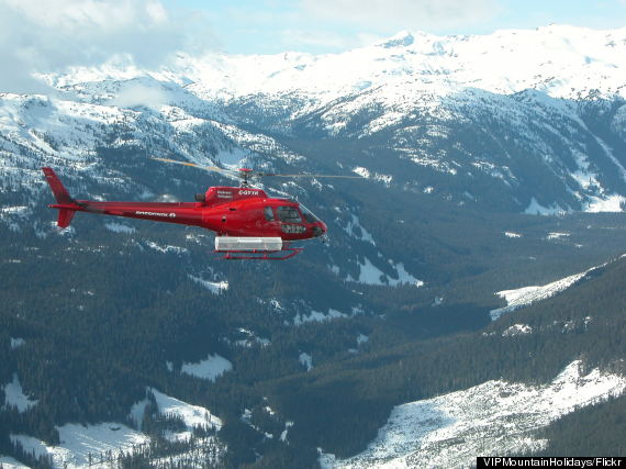 heliskiing