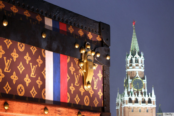 Louis Vuitton starts packing its giant trunk off Red Square