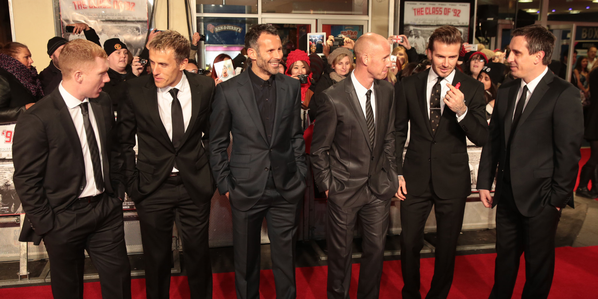 Manchester United Legends Attend Class Of '92 Premiere (PICTURES ...